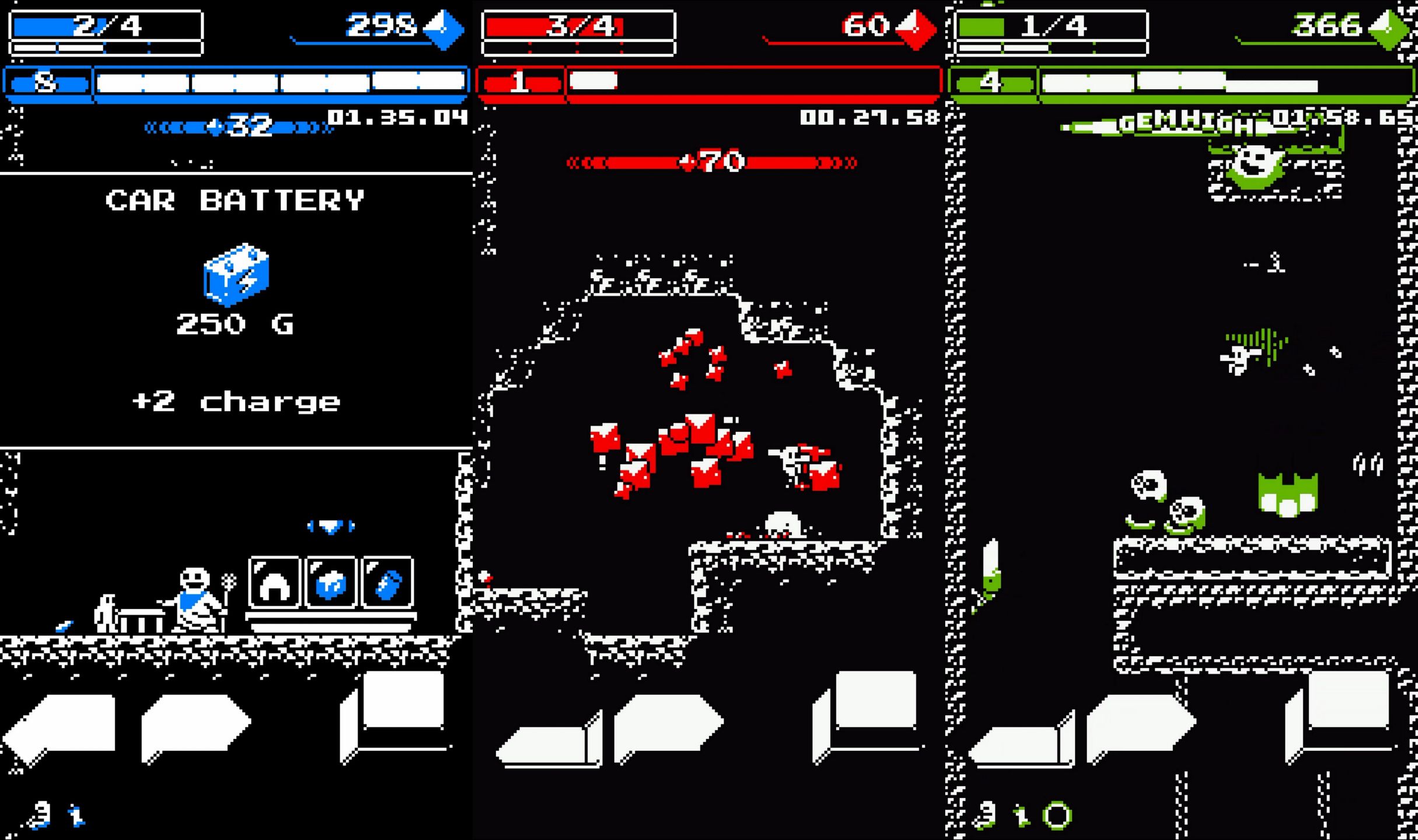 Downwell na kolana nie powala, ale niektórzy mogą zobaczyć w nim "to coś" - recenzja [Android, iOS] 2