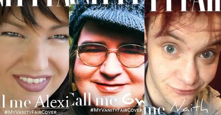 Transseksualistki tworzą własne okładki "Vanity Fair"!