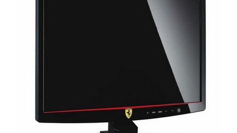 Monitor z logo Ferrari 1