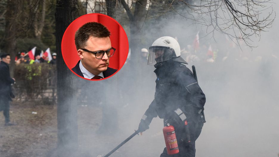 Hołownia o protestach rolników