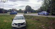 Zderzenie dwóch pojazdów w Siedliskach. Dwie osoby trafiły do szpitala