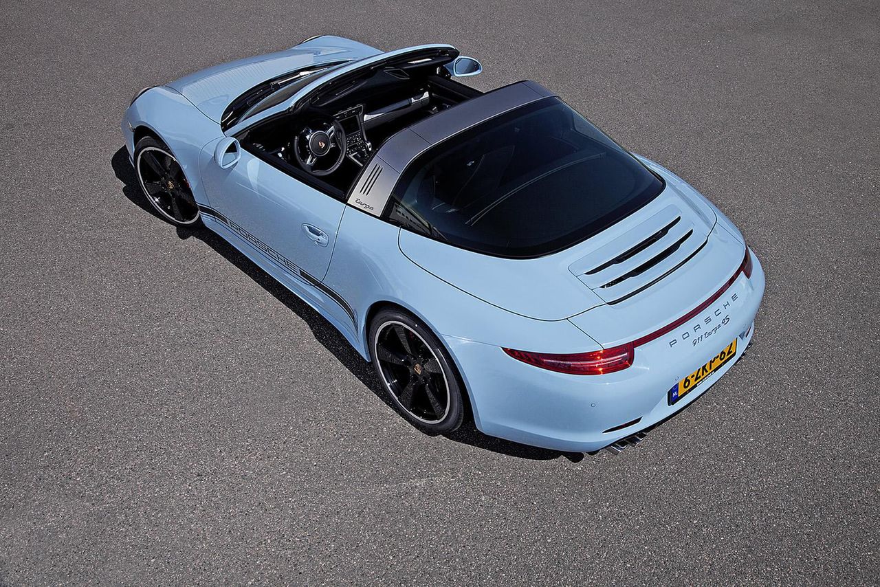 Porsche 911 Targa 4S Exclusive Edition - prawie jak Gulf