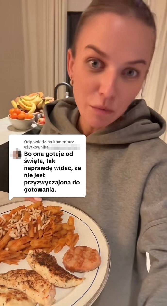 Anna Lewandowska odpowiada na komentarz