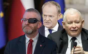 Coraz większe kłopoty KO i negatywny trend partii Brauna. Nowy sondaż