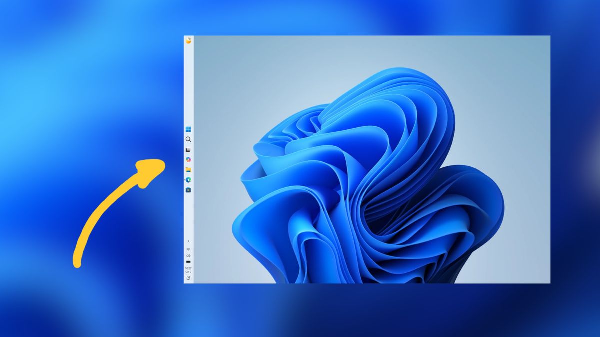 Nowe pozycje paska zadań w Windows 11