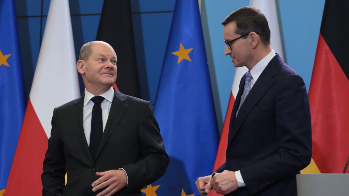 Mateusz Morawiecki, Olaf Scholz