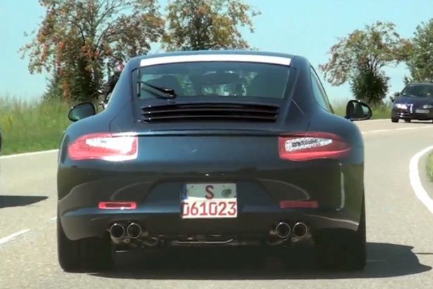 Nowe Porsche 911 (991) prawie bez kamuflażu [wideo]