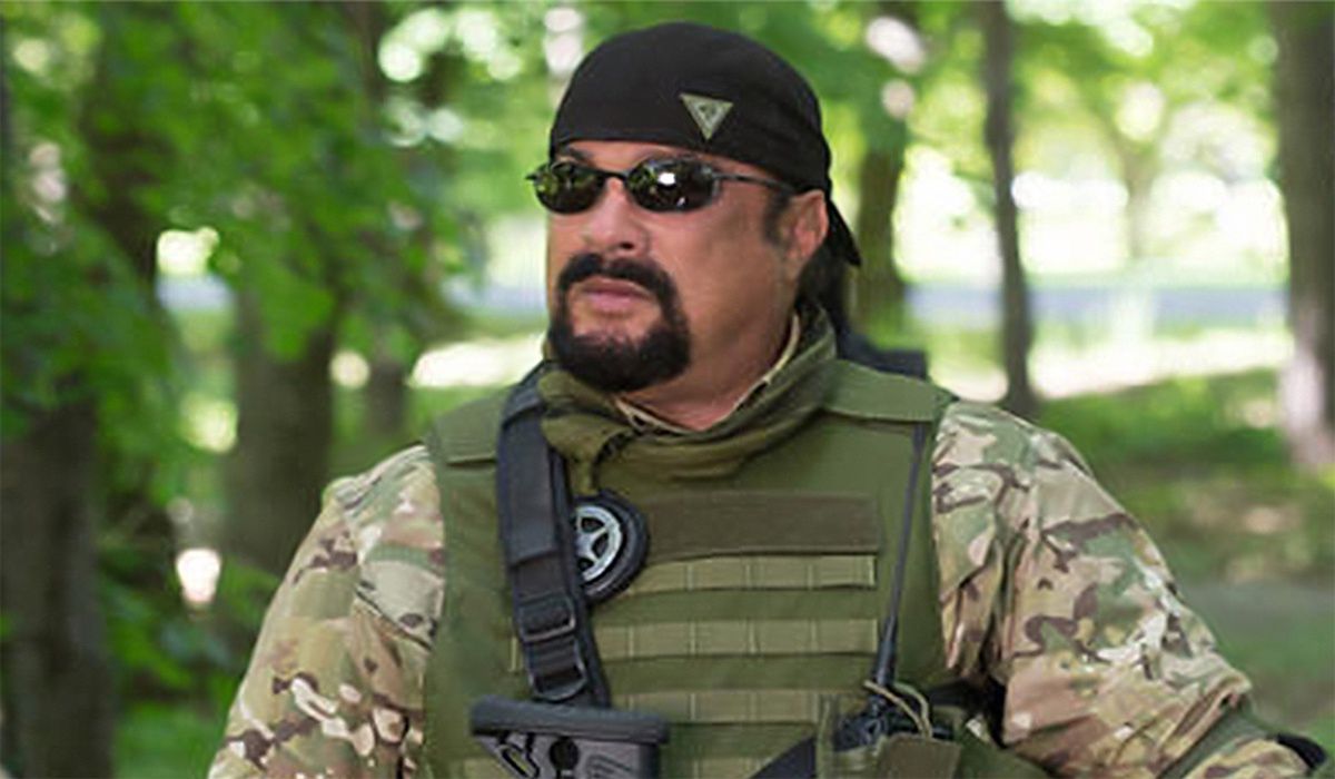 Seagal w jednym ze swoich filmów