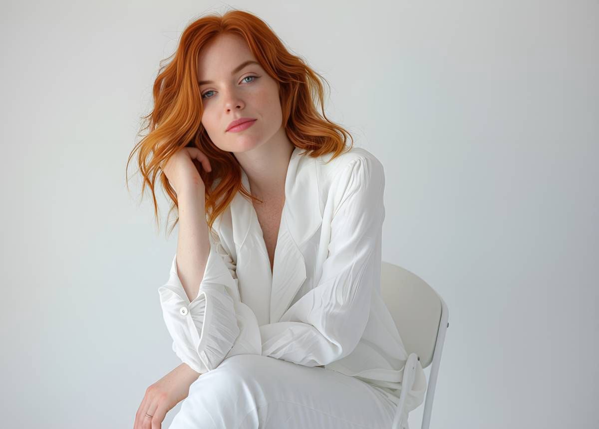 bIAŁA KOSZULA