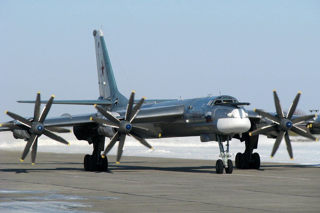 Amerykańskie F-16 przechwyciły rosyjskiej bombowce strategiczne Tu-95