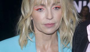 Anna Wyszkoni na imprezie. Nie przypomina samej siebie