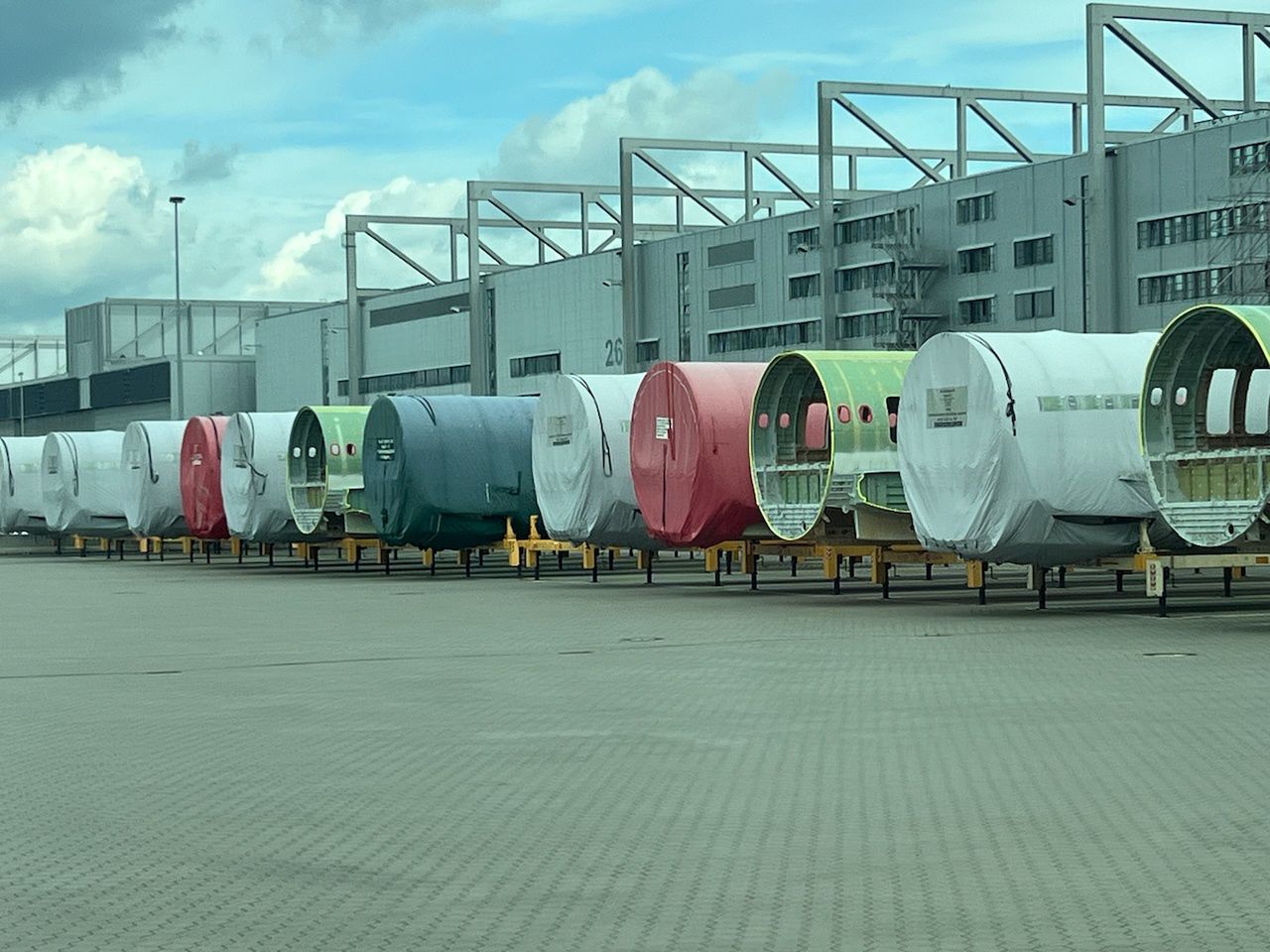 Fabryka Airbusa w Hamburgu