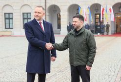 Zełenski zapytany o relacje z Nawrockim. Mówił też o Dudzie