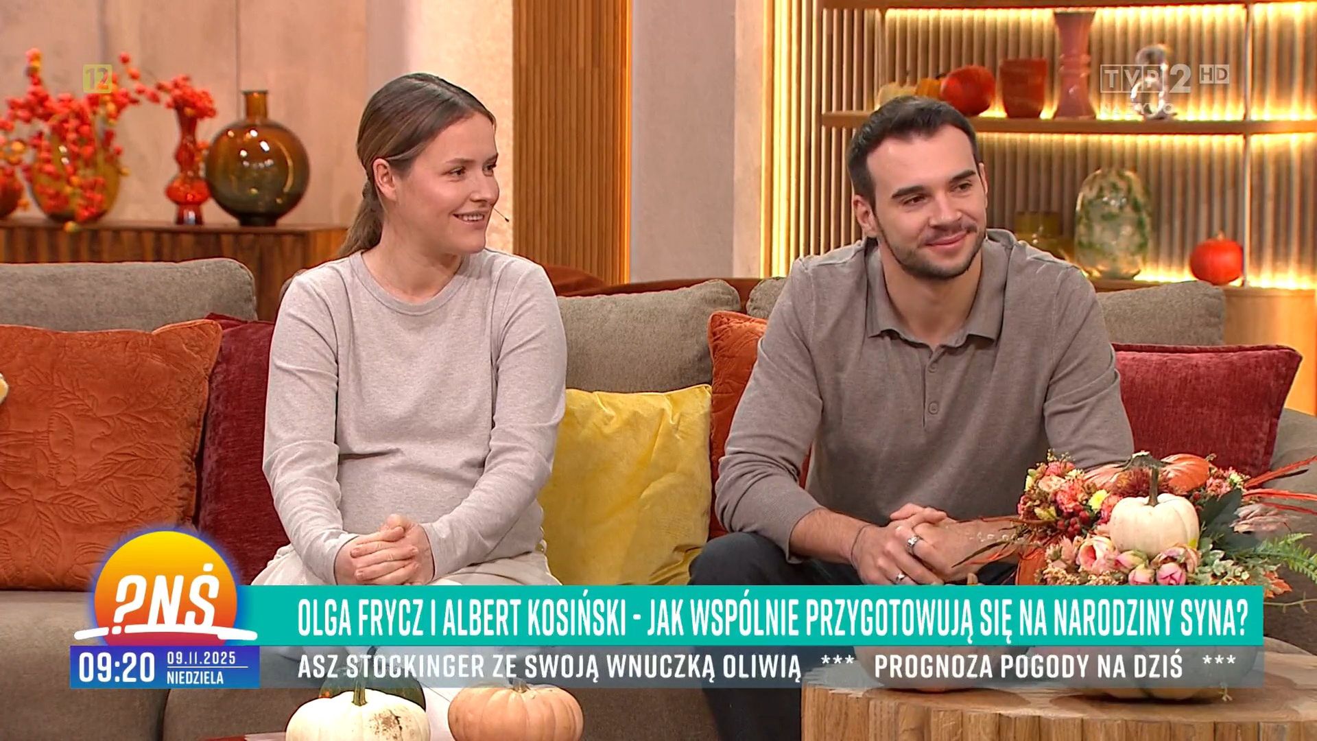 Olga Frycz i Albert Kosiński w "Pytaniu na śniadanie"