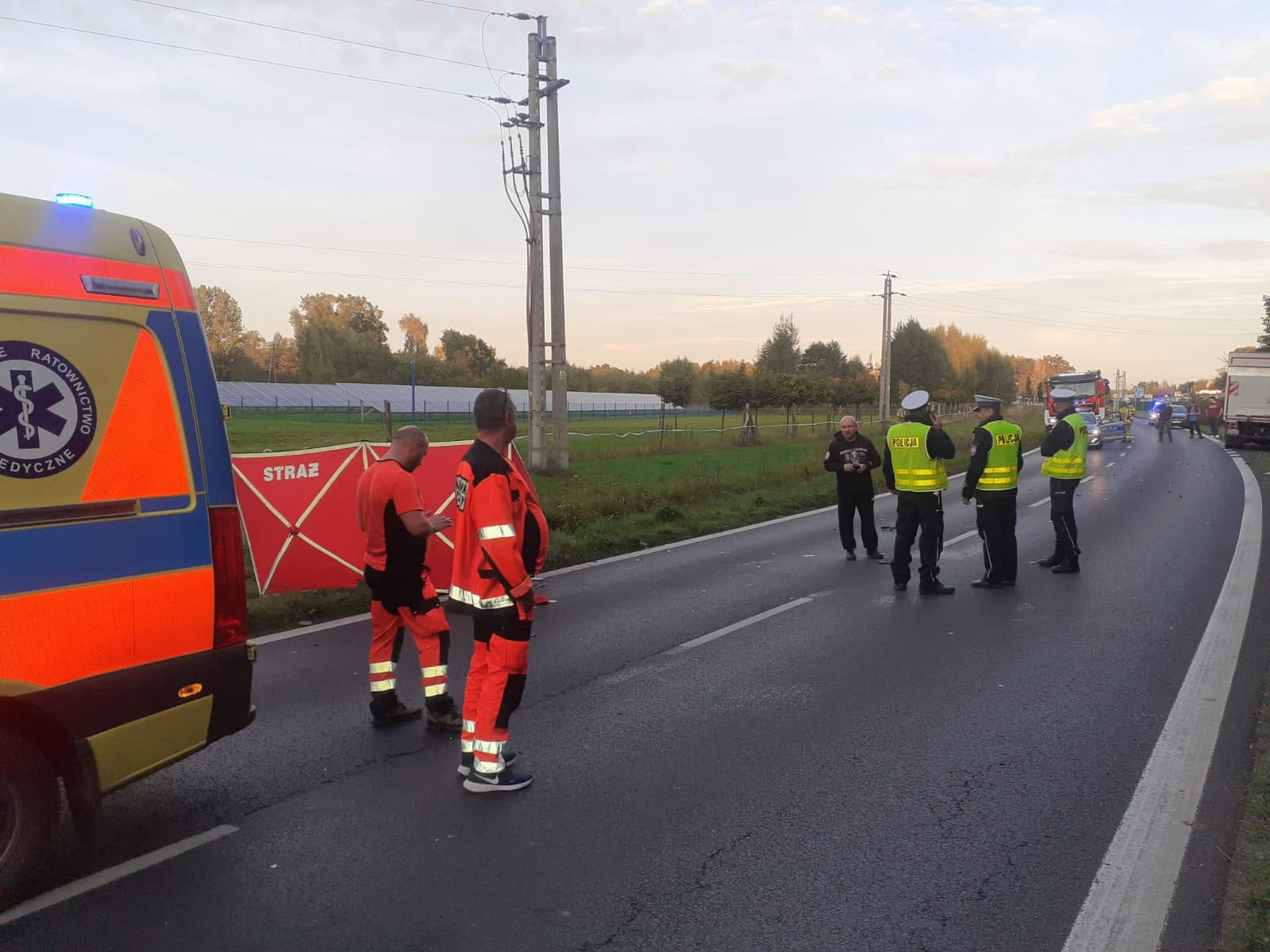 Wypadek na obwodnicy Nowego Tomyśla
