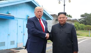 Trump chce rozmawiać z Kim Dzong Unem. Cel niejasny