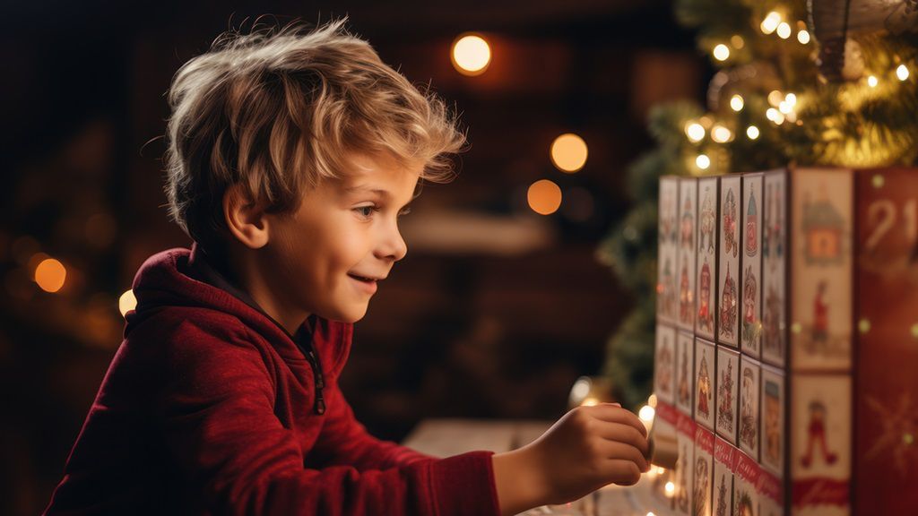 Kalendarz adwentowy to radość szczególnie dla dzieci