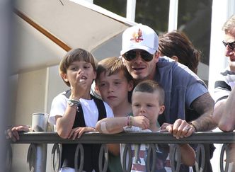 Beckham do synów: "Nie wierzcie w te brednie"