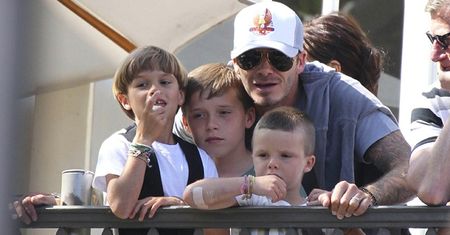 Beckham do synów: "Nie wierzcie w te brednie"