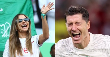 Uszczęśliwiona Anna Lewandowska świętuje gola Roberta Lewandowskiego: "LEWY, WE LOVE YOU"