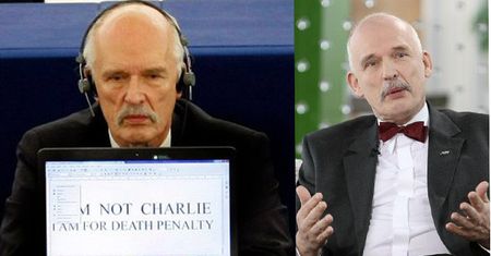 Korwin: "Nie jestem Charlie. Jestem ZA KARĄ ŚMIERCI"
