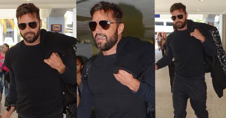 BRODATY Ricky Martin! Seksowny? (ZDJĘCIA)
