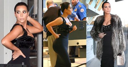 Kim wypina pupę na lotnisku! (ZDJĘCIA)