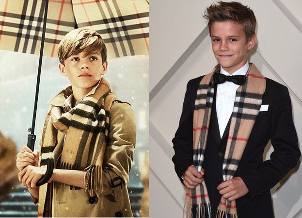 Romeo Beckham zarobił na kampanii 45 TYSIĘCY FUNTÓW!