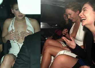 Mała wpadka Jennifer Lawrence... (ZDJĘCIA)