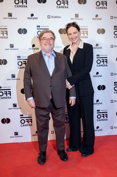 Anna Cieślak i Edward Miszczak na festiwalu filmowym Mastercard Off Camera