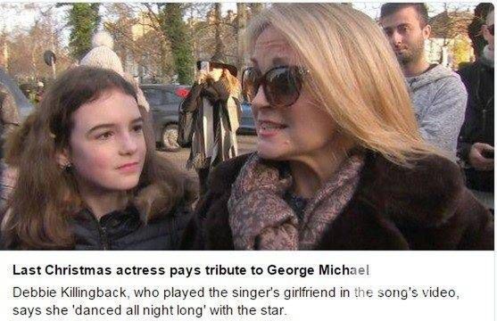 George Michael - dziewczyna z Last Christmas