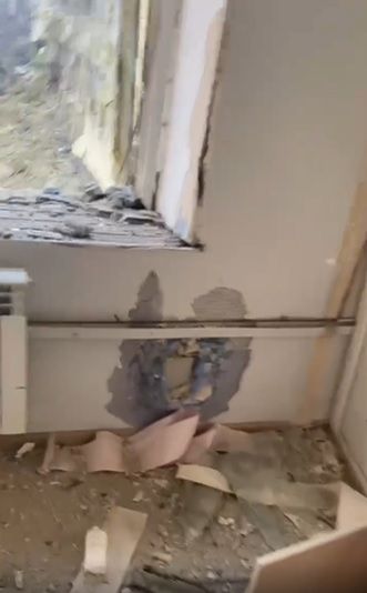 Zbombardowany przez Rosjan szpital położniczy w Mariupolu w Ukrainie