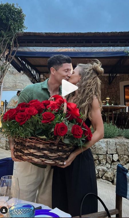 Anna i Robert Lewandowscy 9. rocznica ślubu