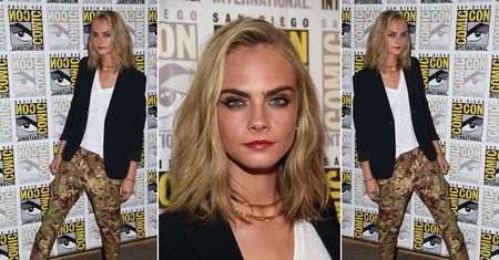 LOOK OF THE DAY: Cara Delevingne w stylizacji Dsquared2