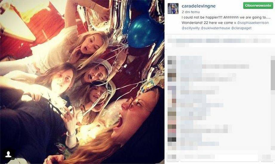 Cara Delevingne zdjęcie: Instagram