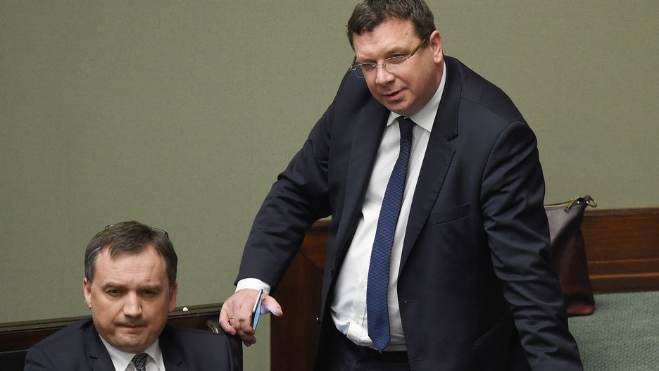 Zbigniew Ziobro i Michał Wójcik