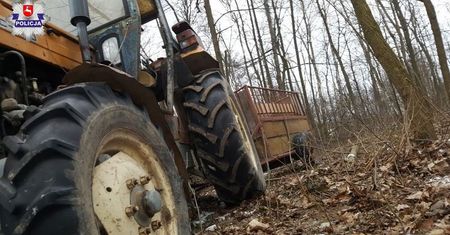 Chciał tylko uruchomić maszynę. Przejechał go własny ciągnik