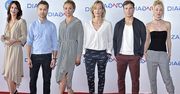 Obsada serialu "Diagnoza" na spotkaniu promocyjnym: Sonia Bohosiewicz, Maja Ostaszewska, Maciej Zakościelny