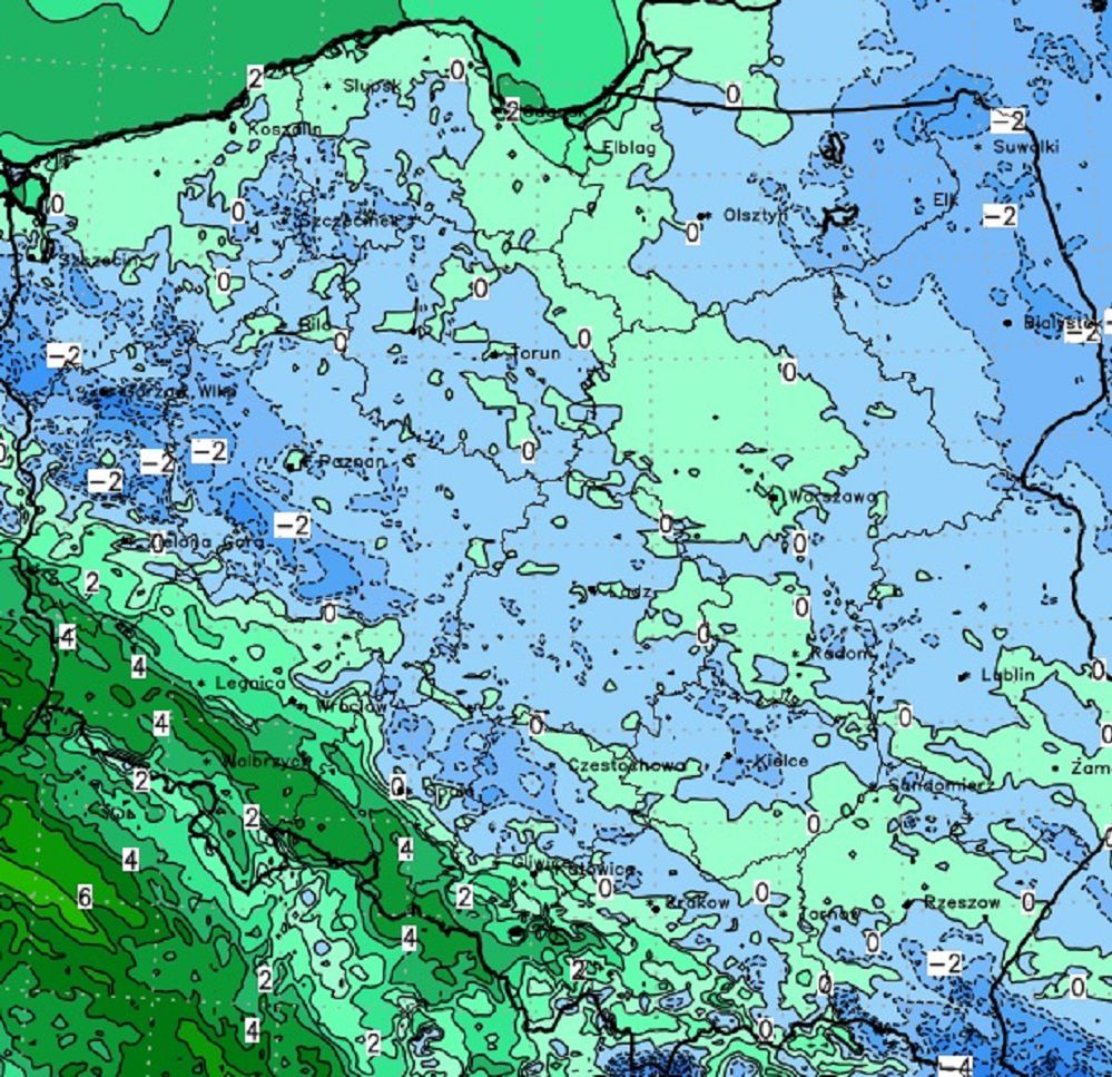 Prognoza pogody: wracają mróz i opady. Również śniegu