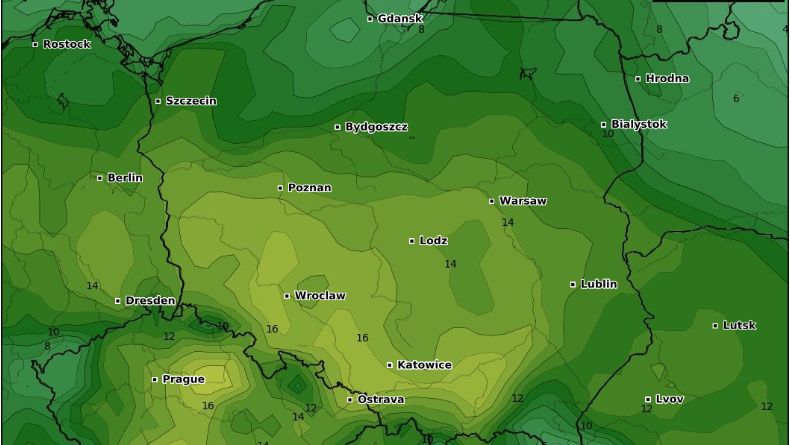 Temperatura w poniedziałek będzie już prawdziwie wiosenna