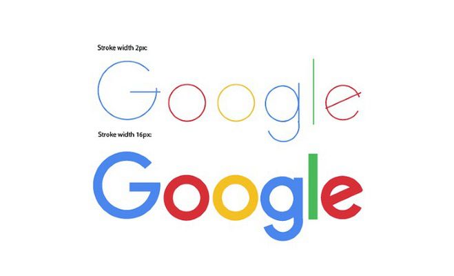 Jak Google radykalnie odchudziło swoje logo?