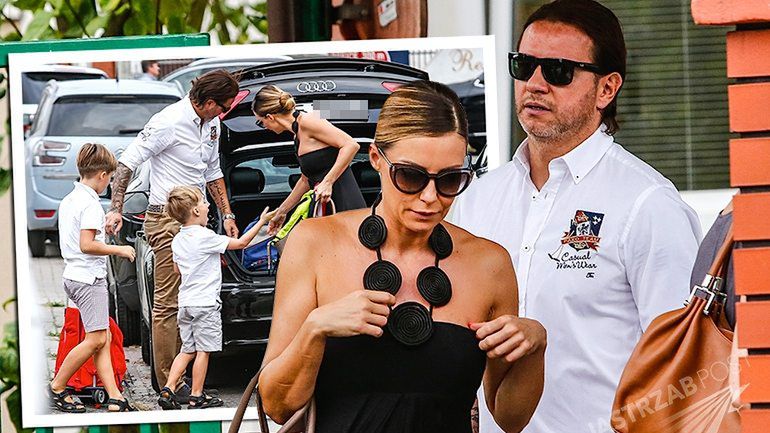 Małgorzata Rozenek i Radosław Majdan na rozpoczęciu roku szkolnego 2015 (fot. Lugga Media)
