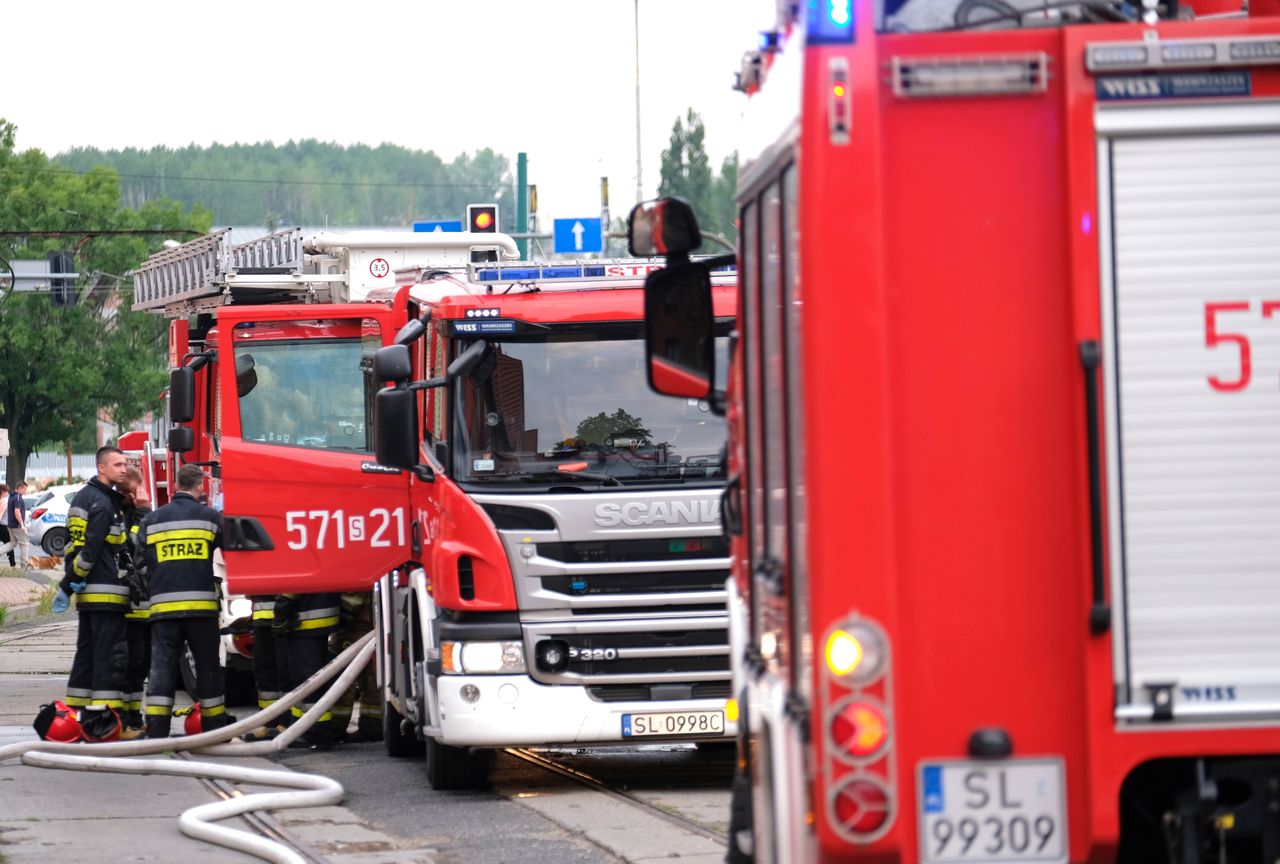 Pożar na Targówku. Nie żyje jedna osoba