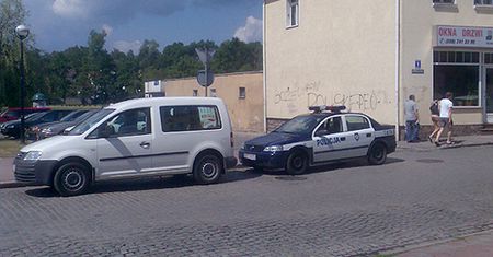 Parkowanie stróżów prawa