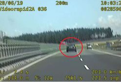 Pędził ponad 200 km/h. Policyjny pościg na autostradzie