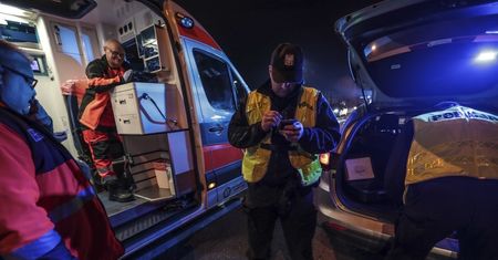 Wypadek gimbusa. Wśród poszkodowanych są dzieci