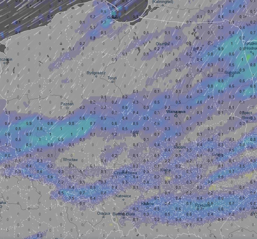 Do Polski puka prawdziwa zima. Śnieg już nie tylko w górach