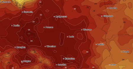 Pogoda na czwartek - 9 sierpnia. Tak upalnie dawno nie było!