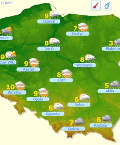 Wiosny nadal nie widać. Porywisty wiatr i śnieg z deszczem