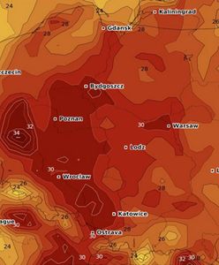 Upiorne temperatury i żar z nieba. Na 32 st. C się nie skończy